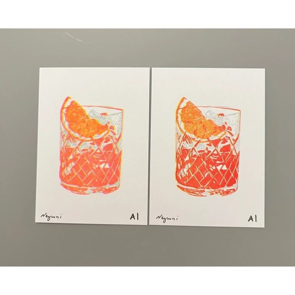 Ana Inciardi Mini Print Set - Negroni
